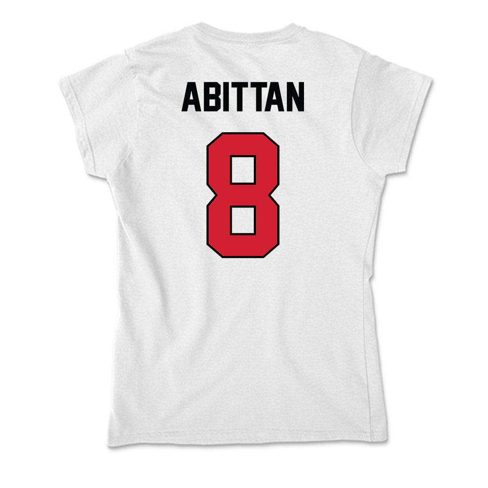 UNLV - NCAA Men's Basketball : Mason Abittan - Soft Style Women’s T-Shirt-1