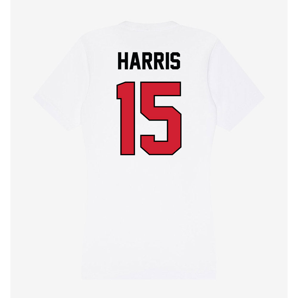 UNLV - NCAA Women's Volleyball : Jaida Harris - Women's V-Neck T-Shirt-1