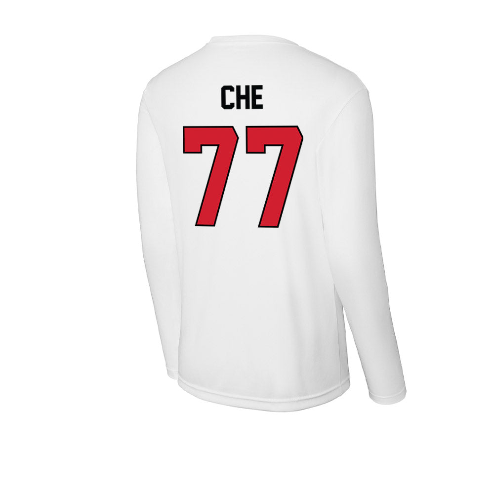 UNLV - NCAA Men's Basketball : Myles Che - Activewear Long Sleeve T-Shirt-1