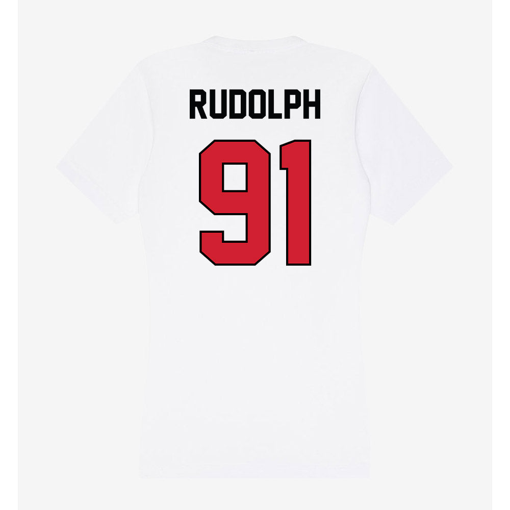 UNLV - NCAA Football : Elias Rudolph - Women's V-Neck T-Shirt-1