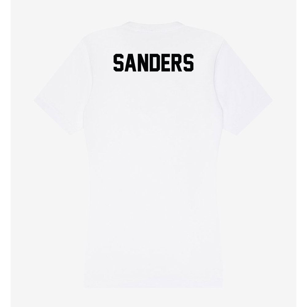 UNLV - NCAA Women's Track & Field : Janae Sanders - Women's V-Neck T-Shirt-1
