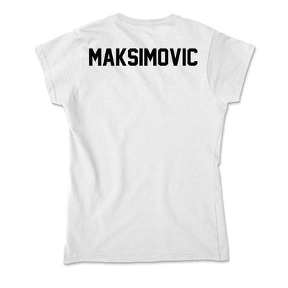 UNLV - NCAA Men's Tennis : Marko Maksimovic - Soft Style Women’s T-Shirt-1