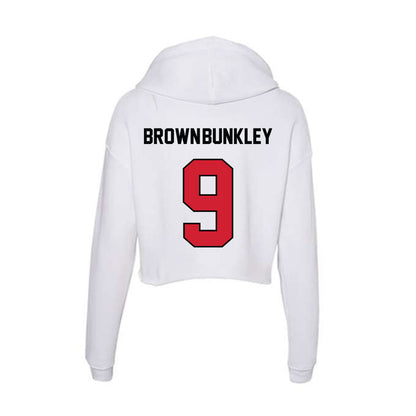 UNLV - NCAA Football : Aamaris Brown-Bunkley - Women's Crop Fleece Hoodie-1