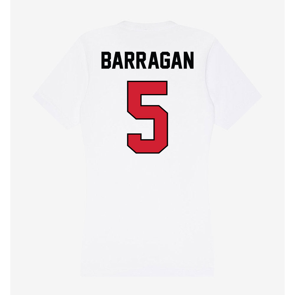 UNLV - NCAA Baseball : Drew Barragan - Women's V-Neck T-Shirt-1