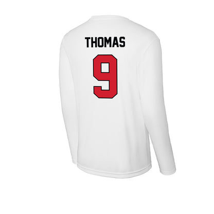 UNLV - NCAA Football : JaiDen Thomas - Activewear Long Sleeve T-Shirt-1