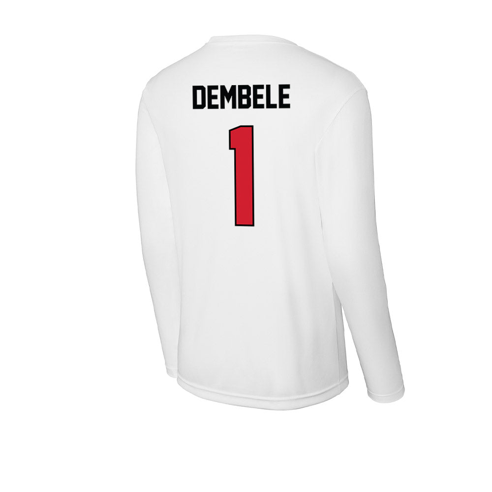 UNLV - NCAA Men's Basketball : Ladji Dembele - Activewear Long Sleeve T-Shirt-1
