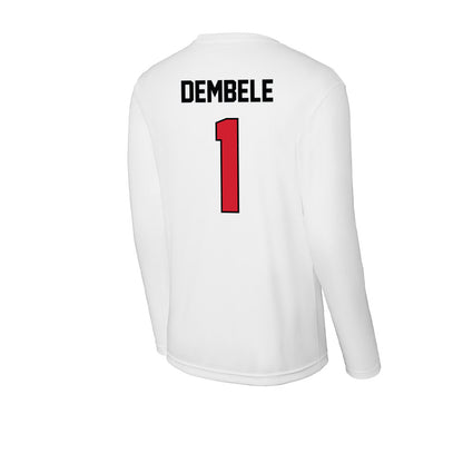 UNLV - NCAA Men's Basketball : Ladji Dembele - Activewear Long Sleeve T-Shirt-1