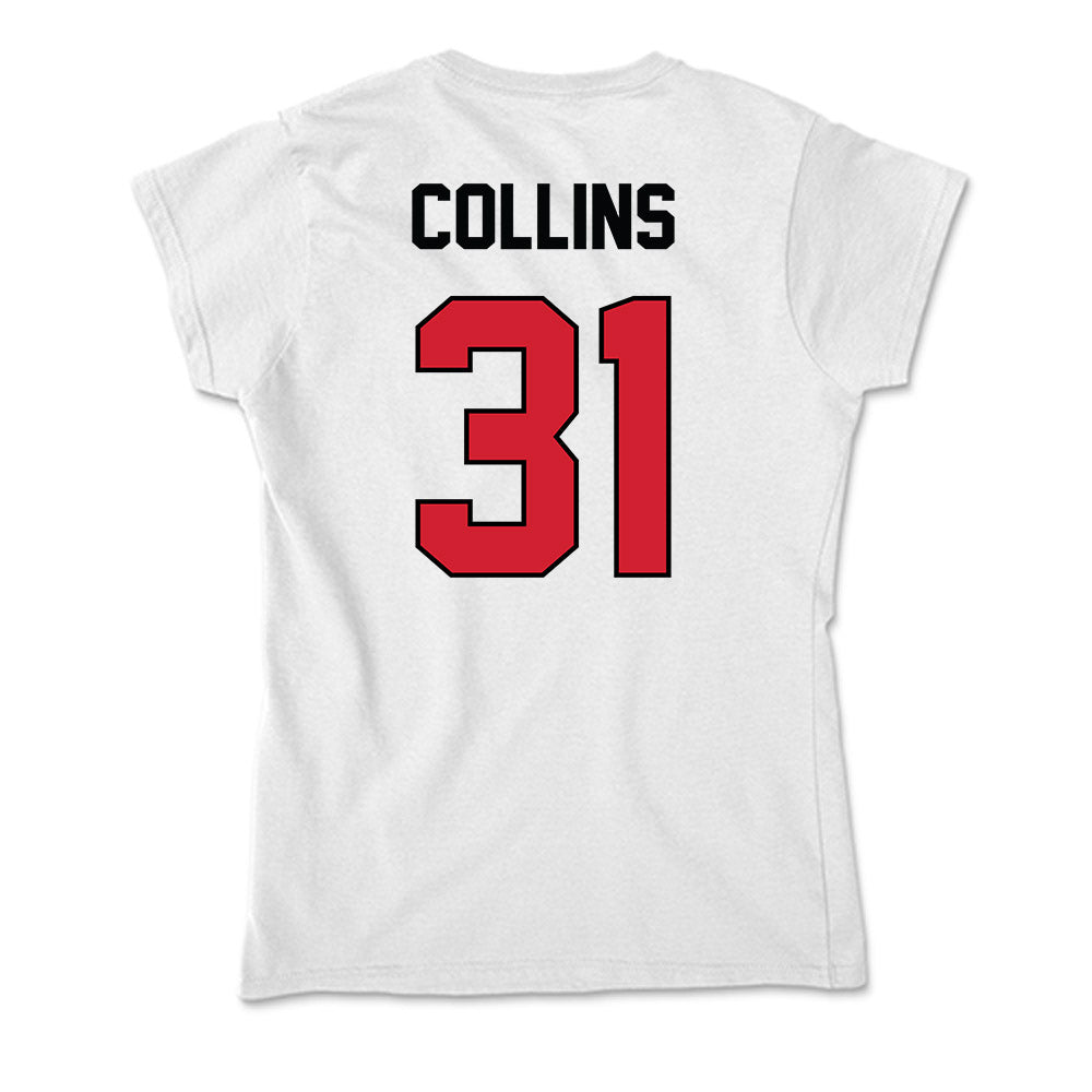 UNLV - NCAA Women's Basketball : Erica Collins - Soft Style Women’s T-Shirt-1