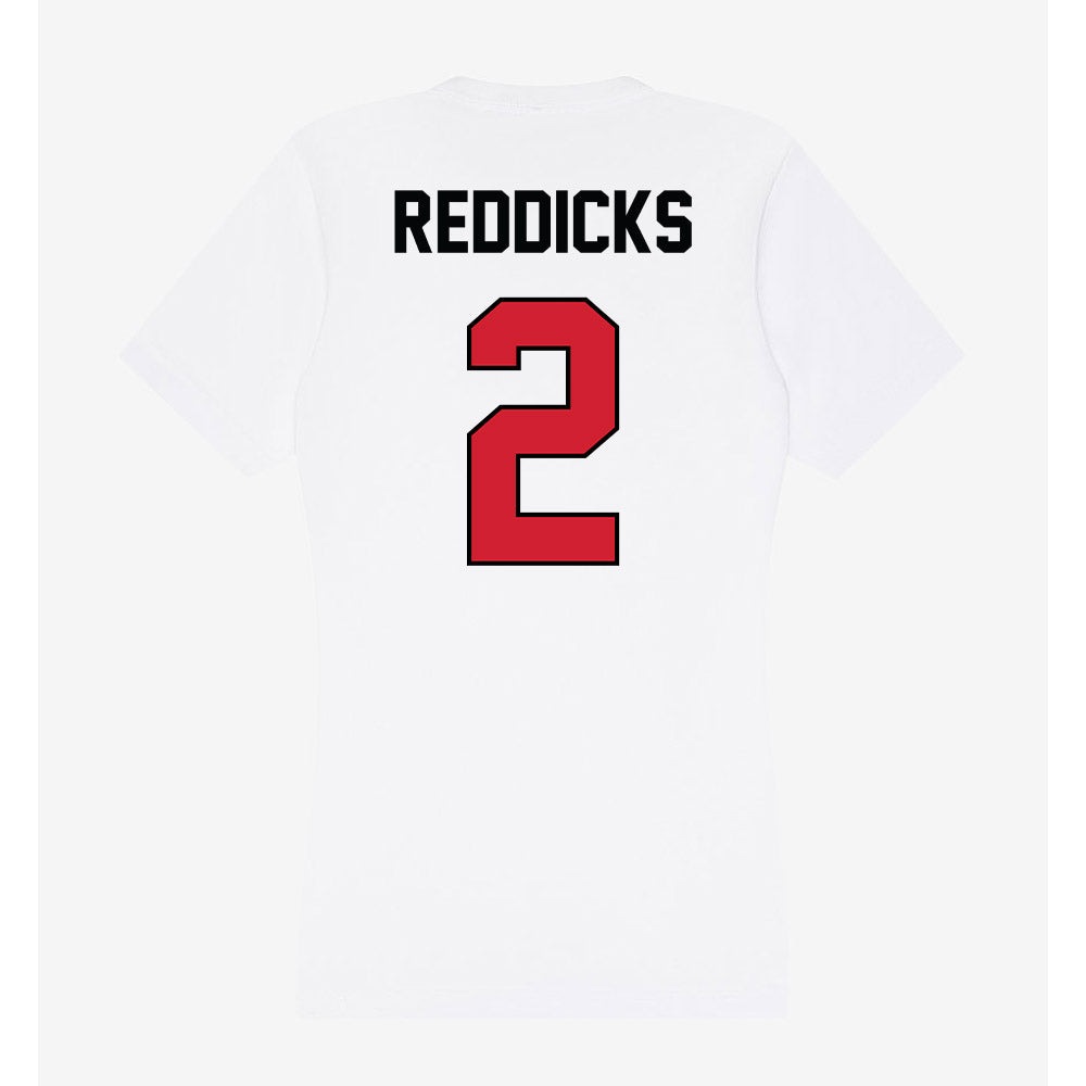 UNLV - NCAA Football : Taz Reddicks - Women's V-Neck T-Shirt-1