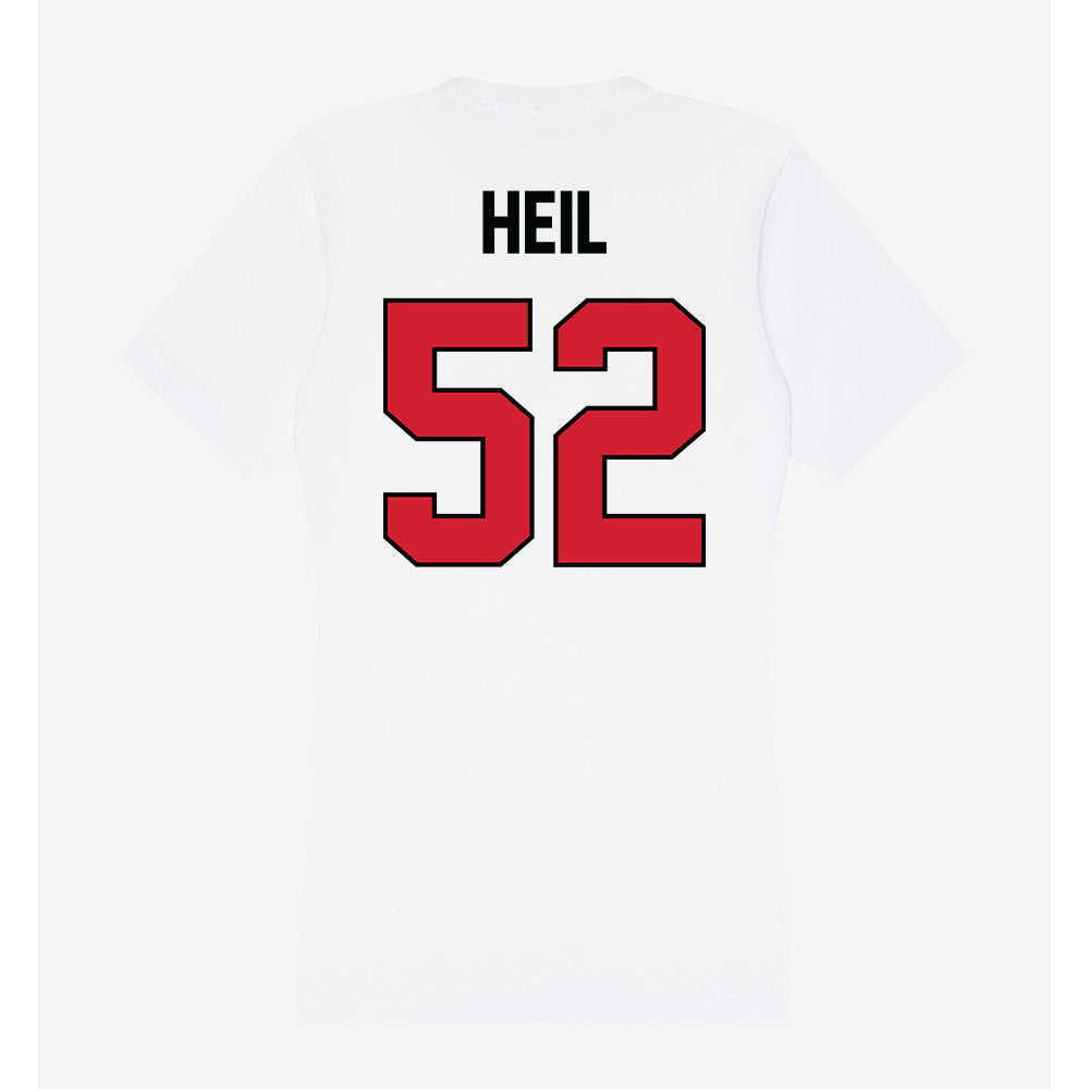 UNLV - NCAA Softball : Brooklyn Heil - Women's V-Neck T-Shirt-1