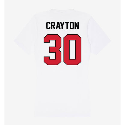 UNLV - NCAA Football : Dee Crayton - Women's V-Neck T-Shirt-1