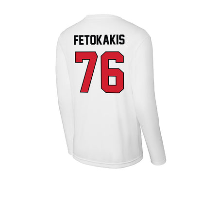 UNLV - NCAA Football : Chrysanthos Fetokakis - Activewear Long Sleeve T-Shirt-1