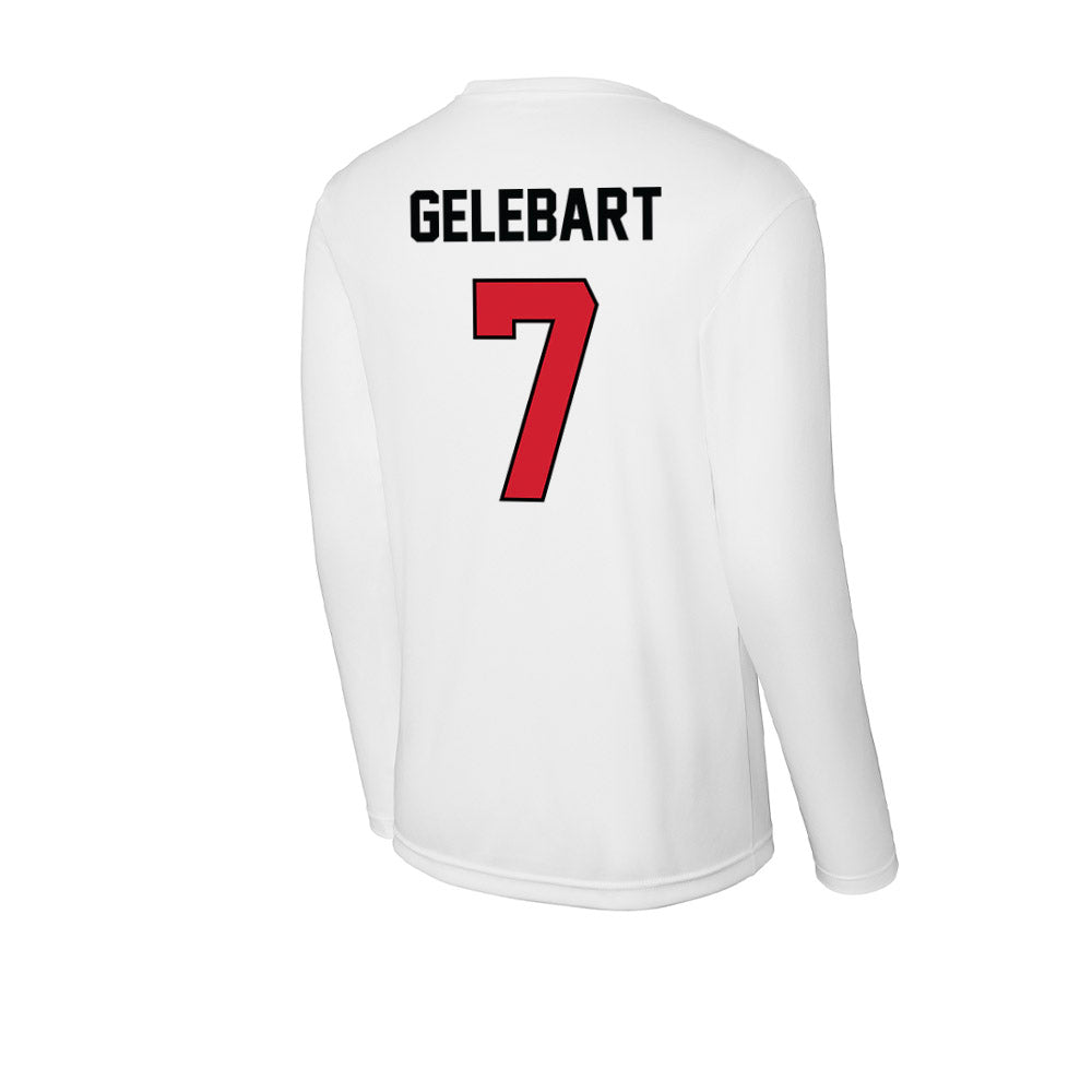UNLV - NCAA Men's Soccer : Lucas Gelebart - Activewear Long Sleeve T-Shirt-1