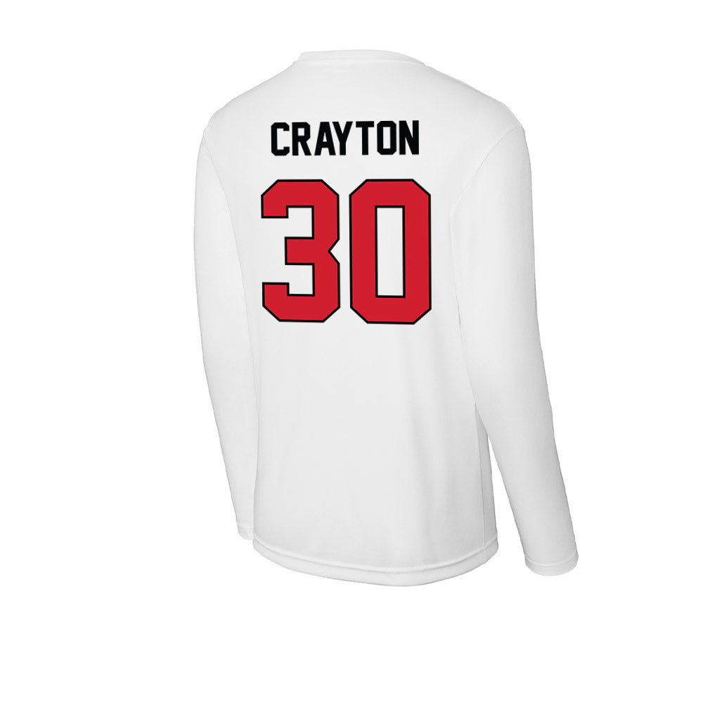 UNLV - NCAA Football : Dee Crayton - Activewear Long Sleeve T-Shirt-1
