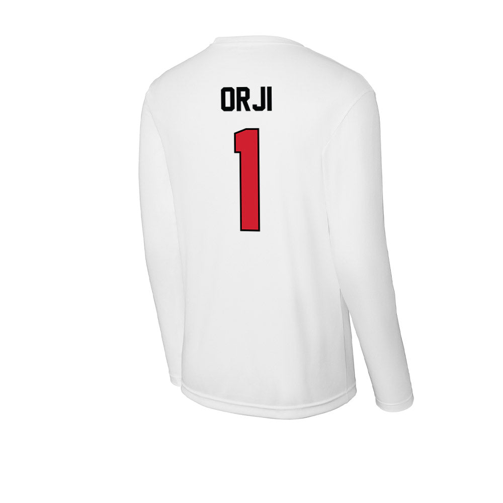 UNLV - NCAA Football : Alex Orji - Activewear Long Sleeve T-Shirt-1