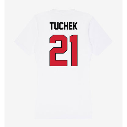 UNLV - NCAA Football : Joshua Tuchek - Women's V-Neck T-Shirt-1