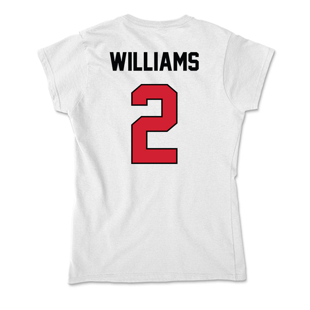 UNLV - NCAA Women's Soccer : Purity Williams - Soft Style Women’s T-Shirt-1