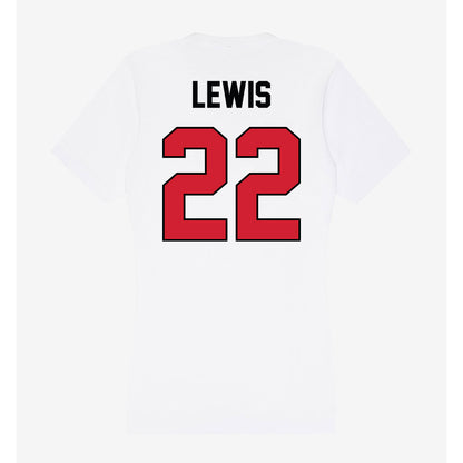 UNLV - NCAA Football : Darien Lewis - Women's V-Neck T-Shirt-1