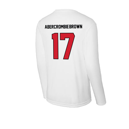 UNLV - NCAA Football : Zavien Abercrombie-Brown - Activewear Long Sleeve T-Shirt-1