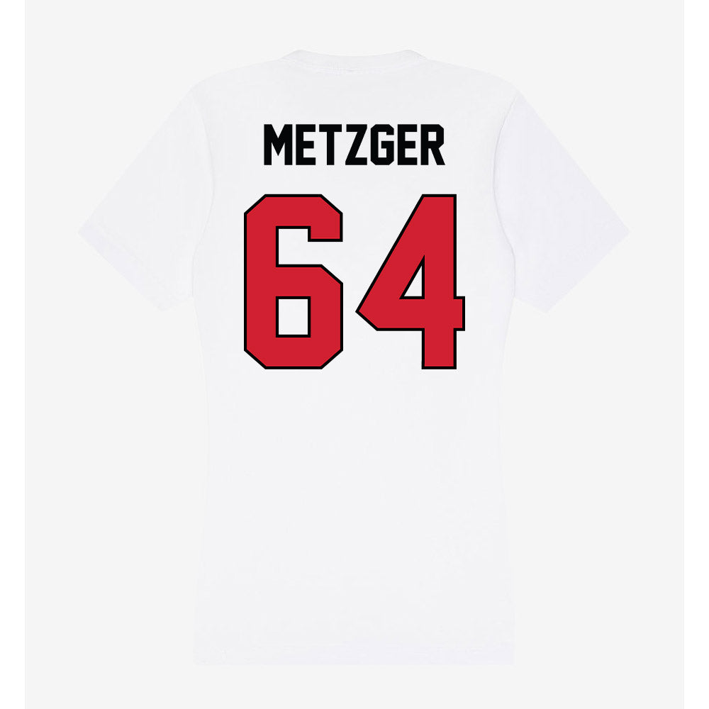 UNLV - NCAA Football : Joseph Metzger - Women's V-Neck T-Shirt-1