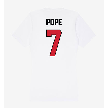 UNLV - NCAA Football : Jake Pope - Women's V-Neck T-Shirt-1