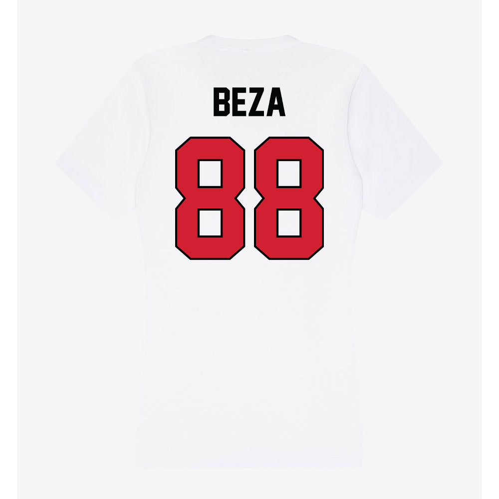 UNLV - NCAA Football : Jacob Beza - Women's V-Neck T-Shirt-1