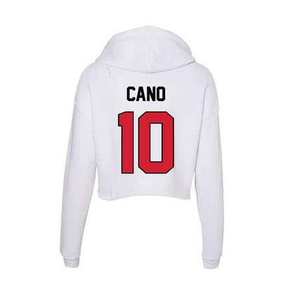 UNLV - NCAA Women's Soccer : Skylar Cano - Women's Crop Fleece Hoodie-1