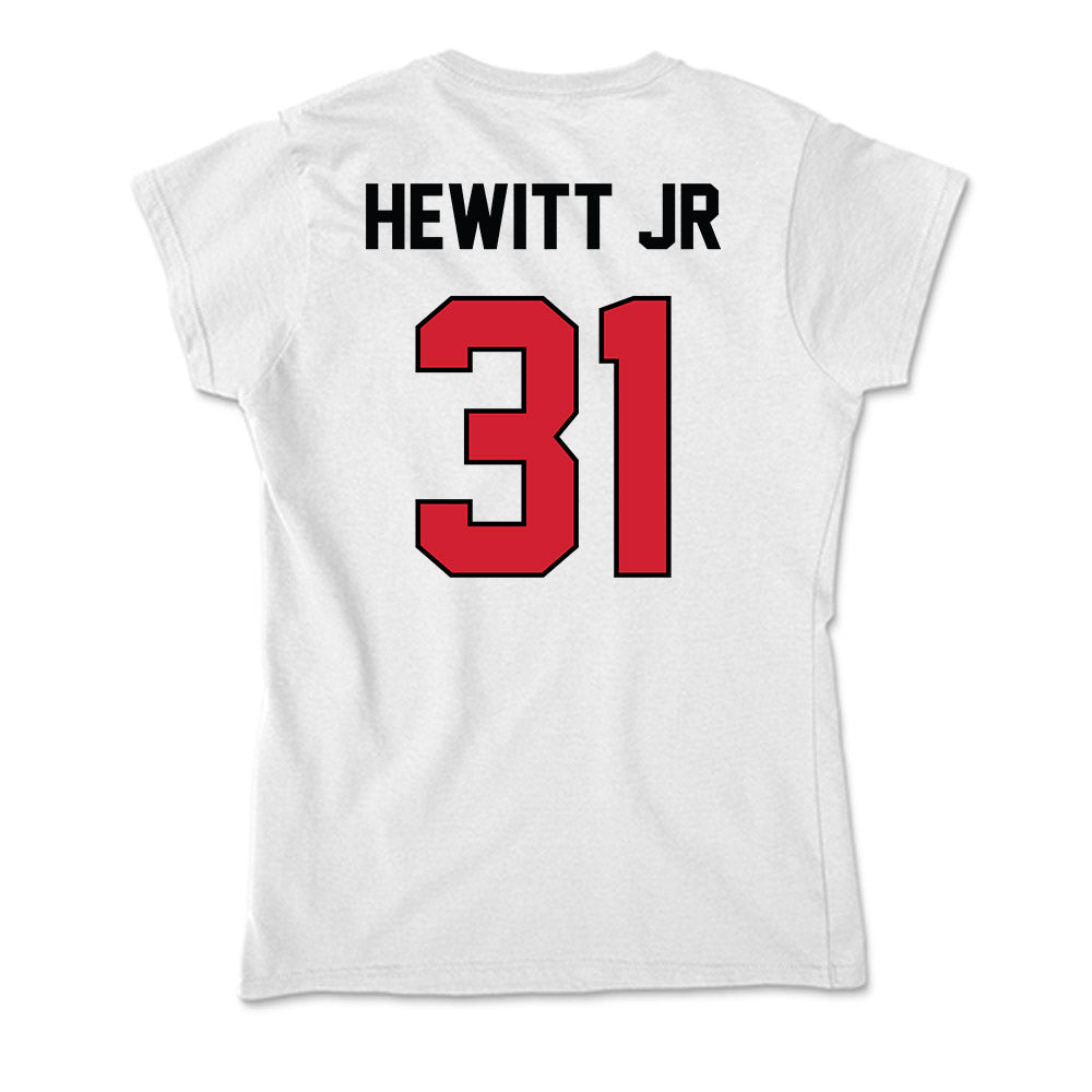 UNLV - NCAA Football : Ronnell Hewitt Jr - Soft Style Women’s T-Shirt-1
