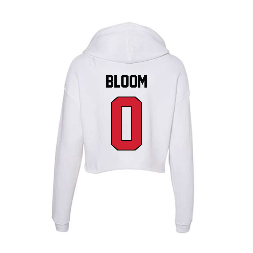 UNLV - NCAA Women's Basketball : Tahj-Monet Bloom - Women's Crop Fleece Hoodie-1