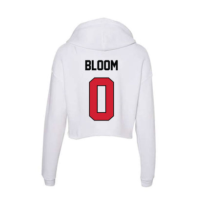 UNLV - NCAA Women's Basketball : Tahj-Monet Bloom - Women's Crop Fleece Hoodie-1