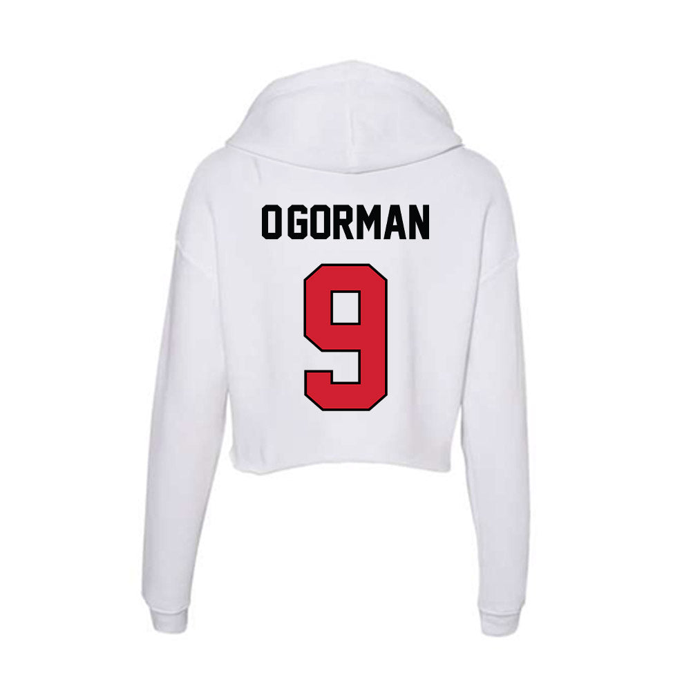 UNLV - NCAA Softball : Lexi O'Gorman - Women's Crop Fleece Hoodie-1