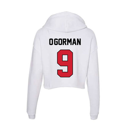 UNLV - NCAA Softball : Lexi O'Gorman - Women's Crop Fleece Hoodie-1
