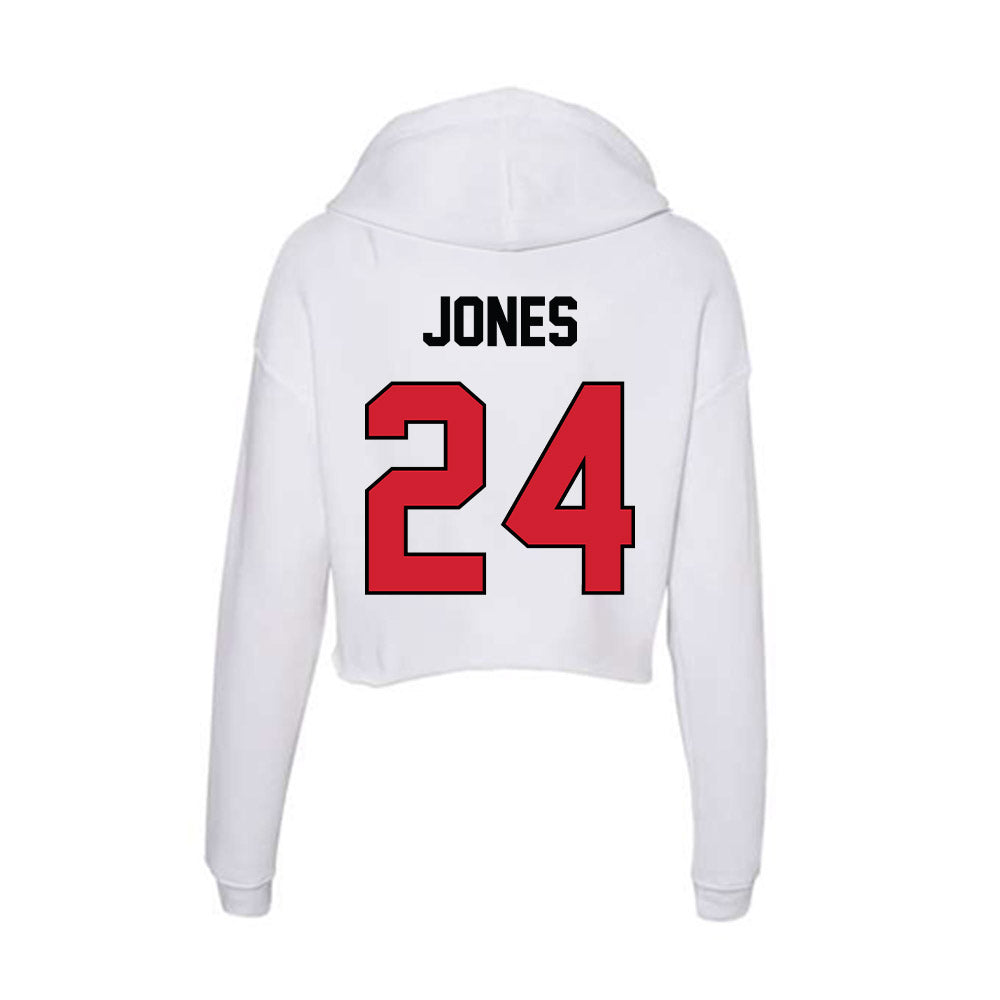UNLV - NCAA Football : Darrien Jones - Women's Crop Fleece Hoodie-1
