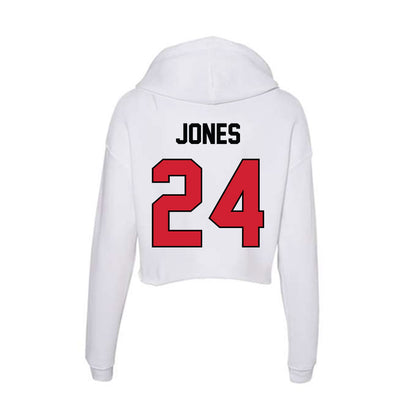 UNLV - NCAA Football : Darrien Jones - Women's Crop Fleece Hoodie-1