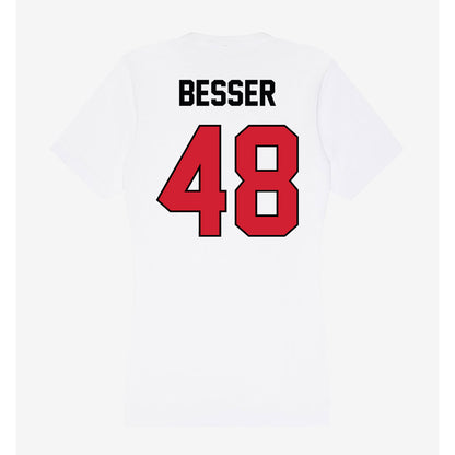UNLV - NCAA Football : CJ BESSER - Women's V-Neck T-Shirt-1