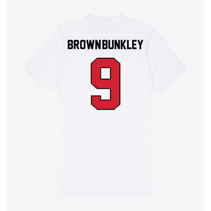 UNLV - NCAA Football : Aamaris Brown-Bunkley - Women's V-Neck T-Shirt-1