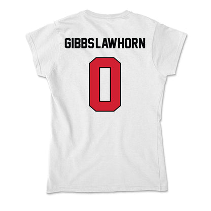UNLV - NCAA Men's Basketball : Dra Gibbs-Lawhorn - Soft Style Women’s T-Shirt-1