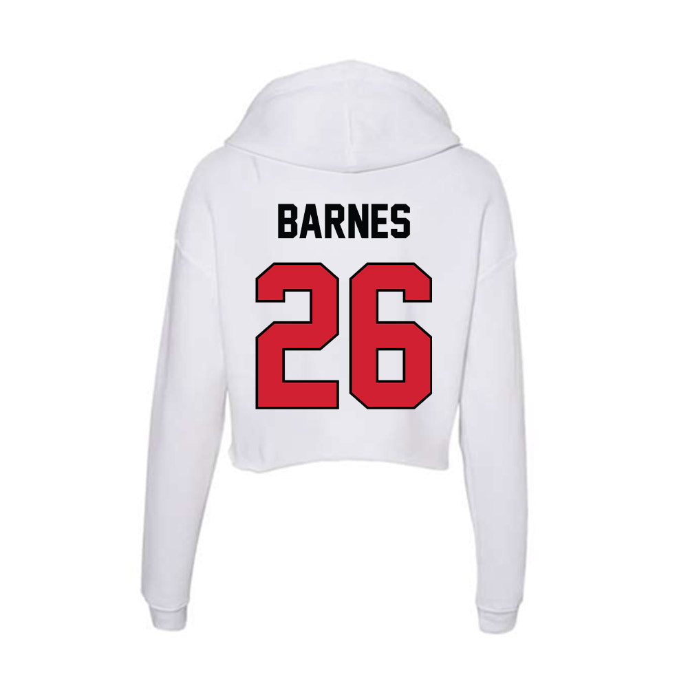 UNLV - NCAA Softball : Presley Barnes - Women's Crop Fleece Hoodie-1