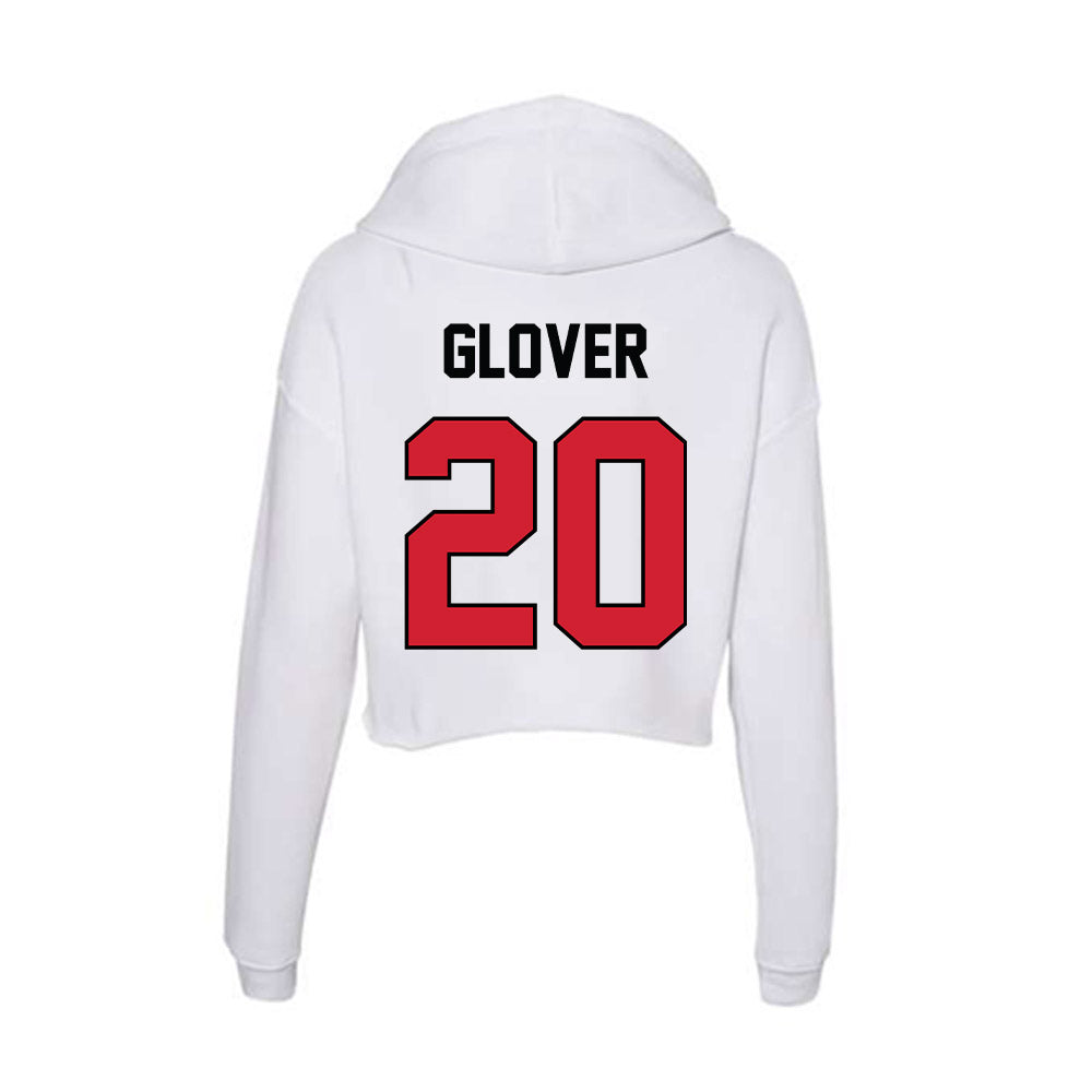 UNLV - NCAA Football : Jaylon Glover - Women's Crop Fleece Hoodie-1