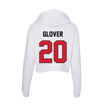 UNLV - NCAA Football : Jaylon Glover - Women's Crop Fleece Hoodie-1