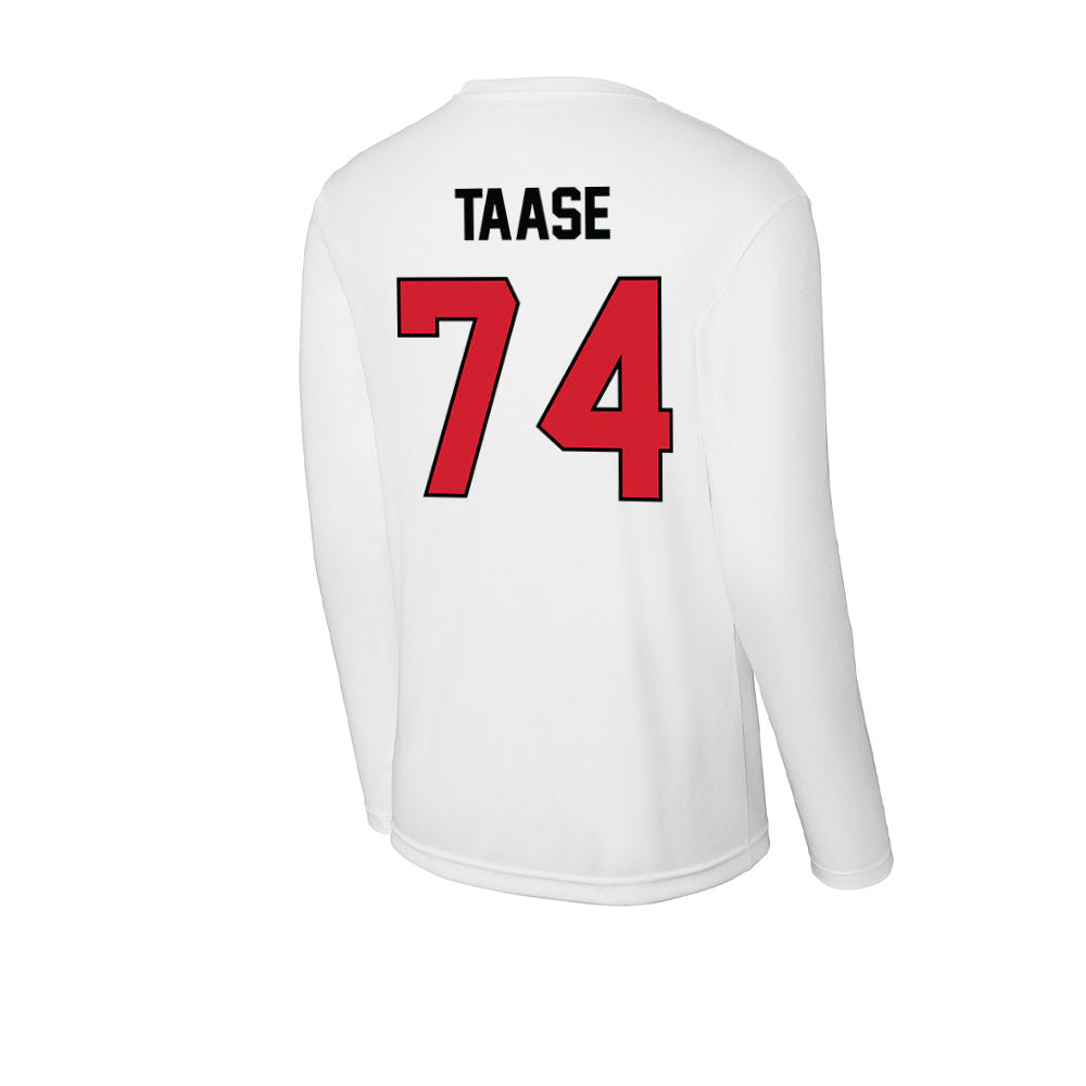 UNLV - NCAA Football : Amare Taase - Activewear Long Sleeve T-Shirt-1