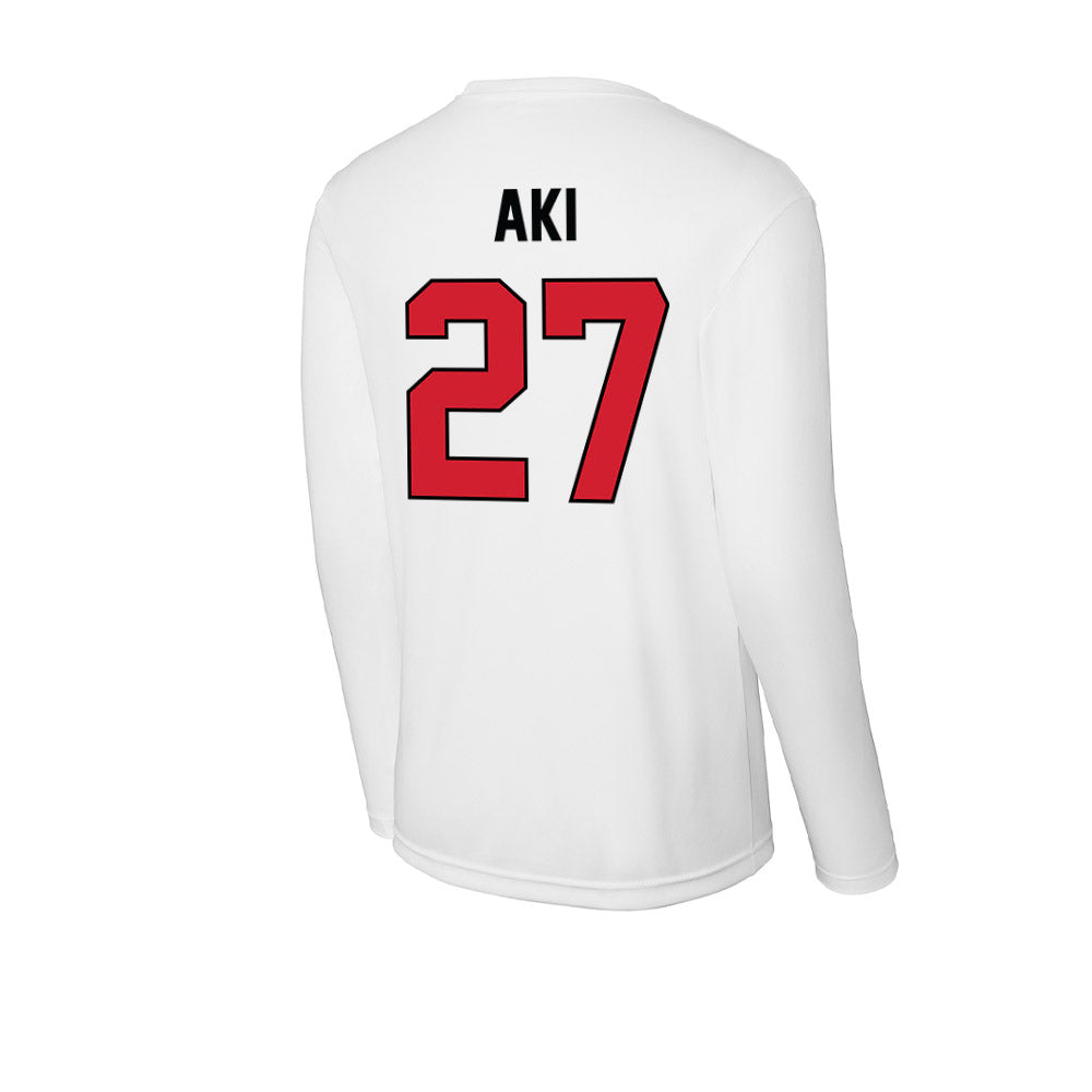 UNLV - NCAA Softball : Charelle Aki - Activewear Long Sleeve T-Shirt-1