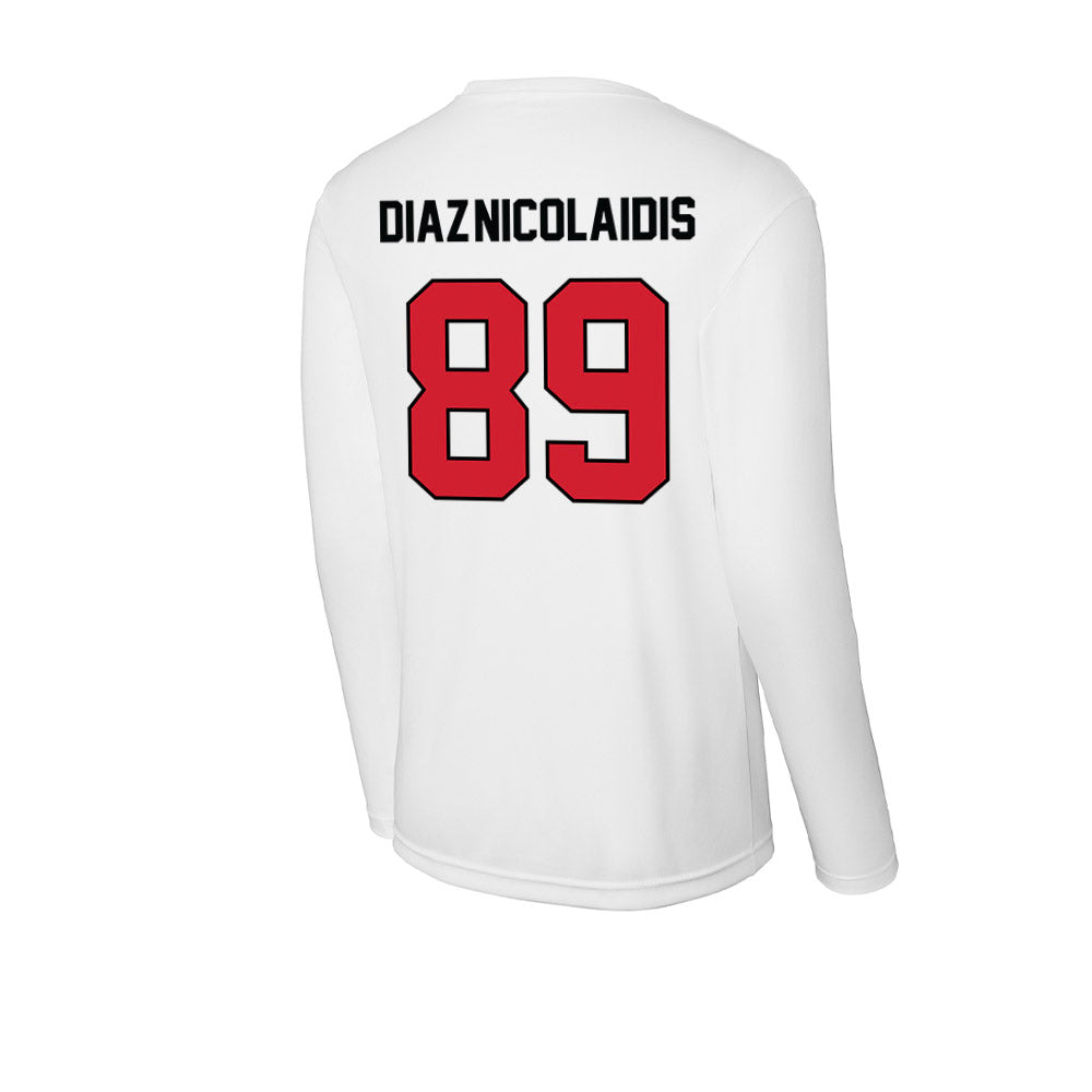 UNLV - NCAA Football : Andreas Diaz-Nicolaidis - Activewear Long Sleeve T-Shirt-1