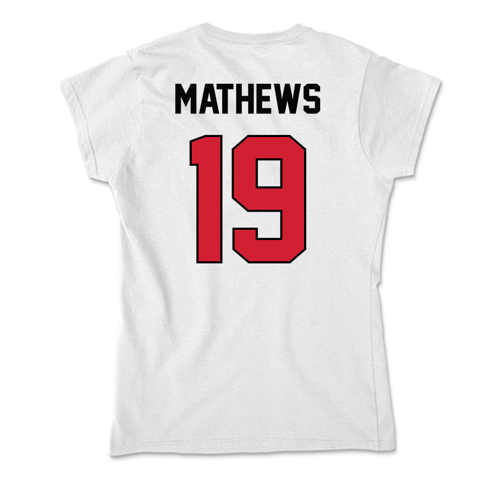 UNLV - NCAA Football : Tylen Mathews - Soft Style Women’s T-Shirt-1