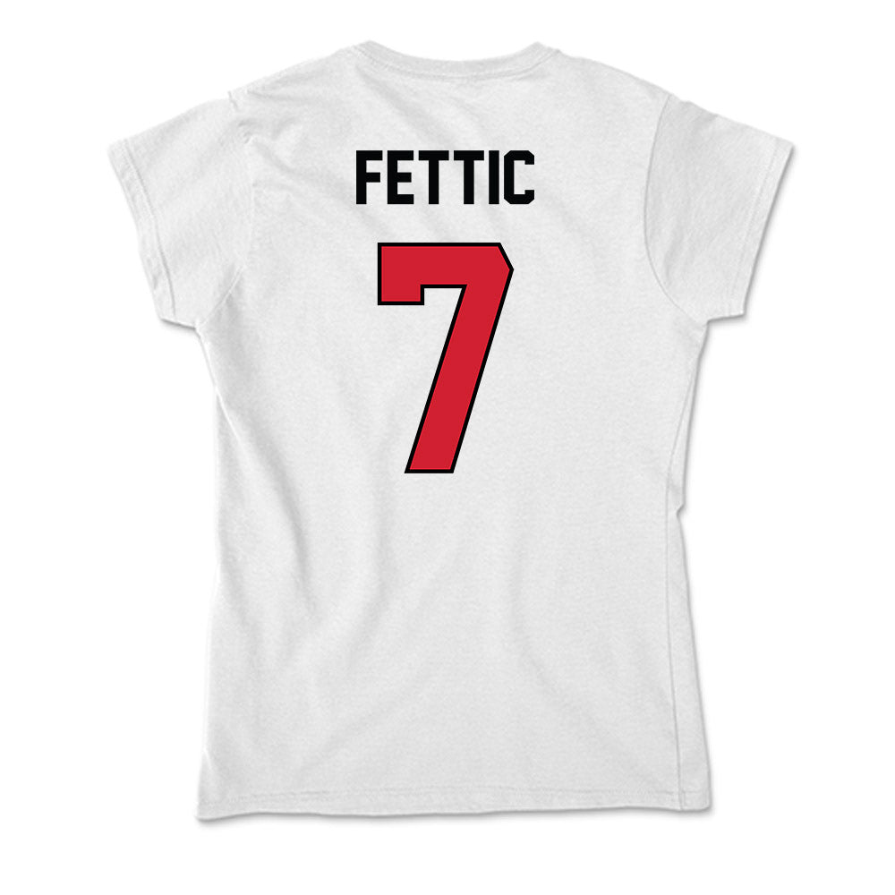 UNLV - NCAA Softball : Lauren Fettic - Soft Style Women’s T-Shirt-1