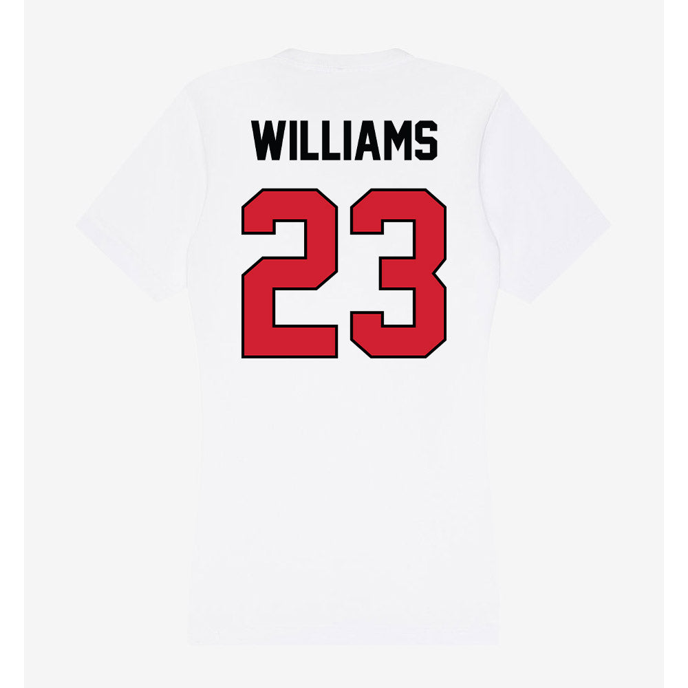 UNLV - NCAA Football : Kamran Williams - Women's V-Neck T-Shirt-1