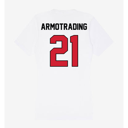 UNLV - NCAA Men's Basketball : Joel Armotrading - Women's V-Neck T-Shirt-1