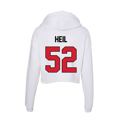 UNLV - NCAA Softball : Brooklyn Heil - Women's Crop Fleece Hoodie-1