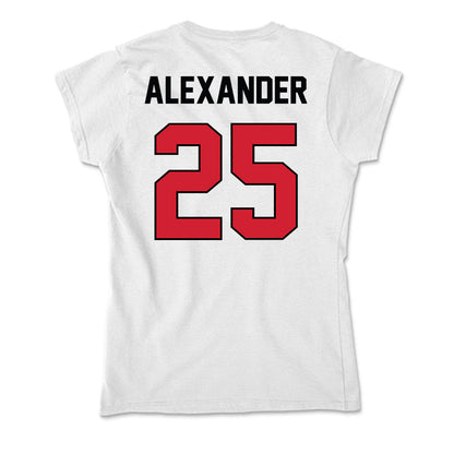 UNLV - NCAA Women's Basketball : Aaliyah Alexander - Soft Style Women’s T-Shirt-1