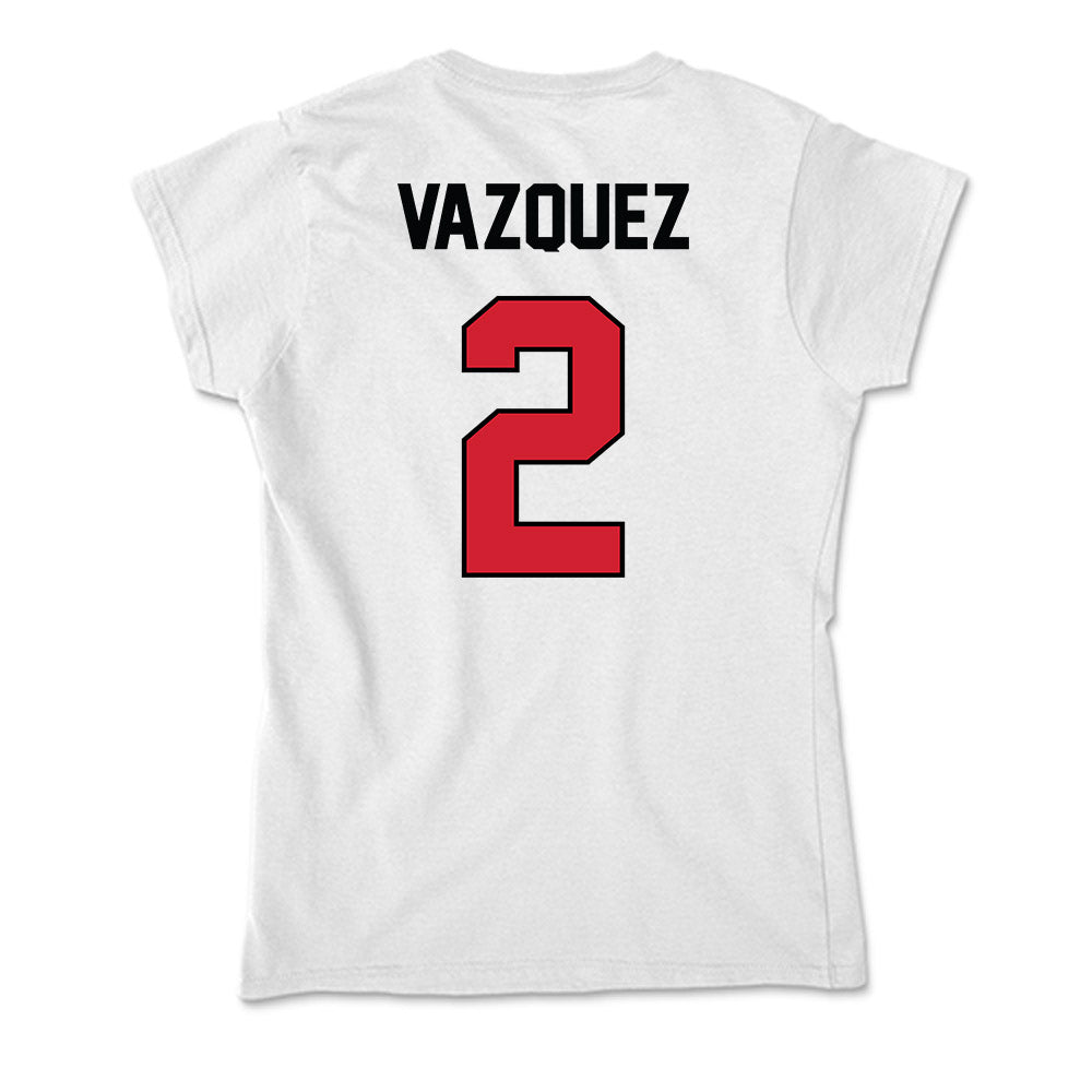 UNLV - NCAA Men's Soccer : Manuel Vazquez - Soft Style Women’s T-Shirt-1
